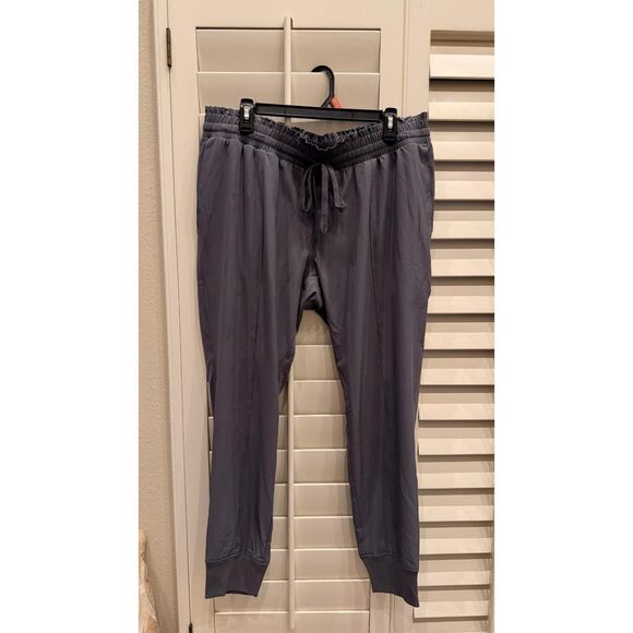 Time and Tru Pants - Time and Tru Maternity Elevated Joggers Metal Night Gray Size M NWT Relaxed Fit